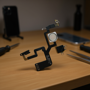 Module d'appareil photo d'origine pour iPhone 12 Pro Max avec flash et microphone, pièce de réparation - Product Image 3