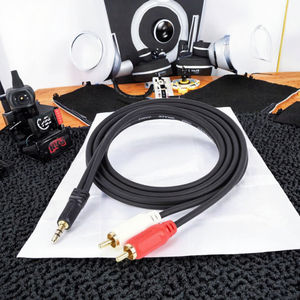 Tùy Chỉnh Chiều Dài 12M 24M 36M 3.5Mm Nam Để 2 RCA Nam Stereo Cáp Âm Thanh Mạ Vàng Cho Rạp Hát Tại Nhà Loa TV Box - Product Image 3