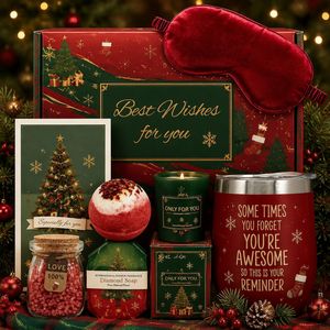 Set <span class=keywords><strong>de</strong></span> Regalo <span class=keywords><strong>de</strong></span> Baño Ecológico <span class=keywords><strong>para</strong></span> las Fiestas Navideñas | Kit Completo <span class=keywords><strong>de</strong></span> Spa <span class=keywords><strong>para</strong></span> Ducha con Empaque Reciclable | Con <span class=keywords><strong>Bolas</strong></span> <span class=keywords><strong>de</strong></span> Sal <span class=keywords><strong>para</strong></span> Baño, Regalo <span class=keywords><strong>de</strong></span> Navidad - Product Image 6