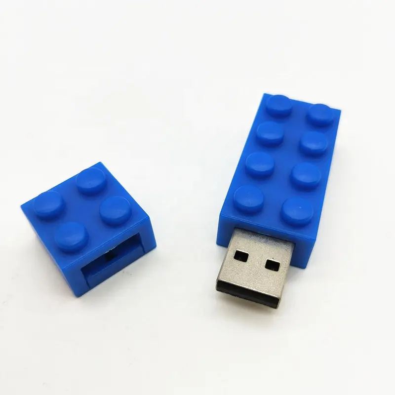 Cheap Price Blue USB Drive Stick Housing BSCI Manufacturer