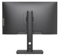 Ordinateur de bureau tout-en-un 23,8 pouces blanc et noir avec 8 Go + 256 Go, haut-parleur et support relevable