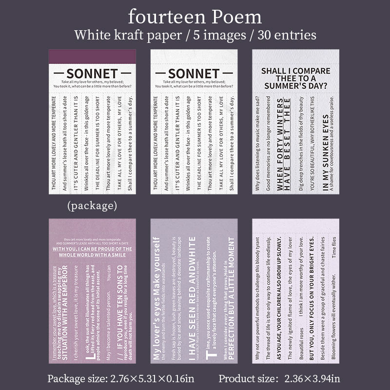 D Sonnets