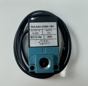 Vanne solénoïde à vide 3 voies à commande pilote SLGPC, port 1/8, 12 V CC, 120 PSI, modèle industriel haute vitesse 35A-AAB-DDFA-1BA - Product Image 4