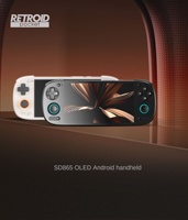 Retroid Pocket 5/RP5 Console portable Snapdragon 865O LED Wi-Fi Sans fil Haute performance Android 13 Machine de jeu Batterie 5000mAh 15000