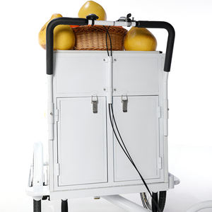 Chariot pliable <span class=keywords><strong>pour</strong></span> aliments, 4 plateaux, Mobile, <span class=keywords><strong>pour</strong></span> tricycle électrique, vélo de distribution - Product Image 5