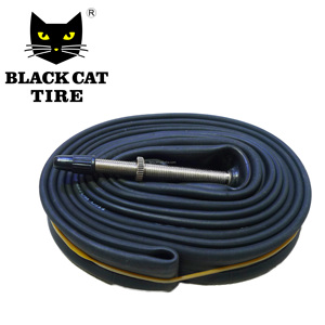 Camera d'Aria <span class=keywords><strong>Black</strong></span> <span class=keywords><strong>Cat</strong></span> 700C per Bici da Corsa 700x23/25C Valvola Presta FV48 da 48mm - Product Image 5