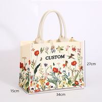 Sacs de Luxe et Raffinés de Créateur en Gros, Grands Sacs Fourre-Tout en Toile Personnalisables pour Femmes et Étudiantes