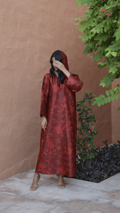 Leduo Customized Minimalist Breathable Modest Floor Length <b>Dress</b> <b>Loose</b>-<b>fitting</b> style Abaya for Muslim - Product Image 2