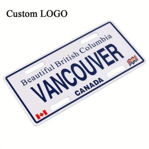 Custom Tin Car License Plate <b>Frame</b> - Bulk Buy with Creative Design for Team Building Events - Product Image 3