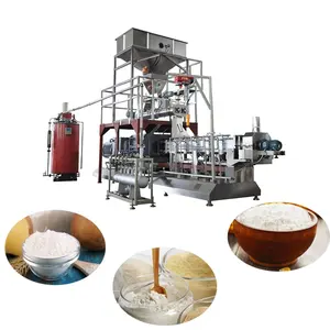 Precooked Starch Extruder Plant Extrusion Machine Modified Starch Machine