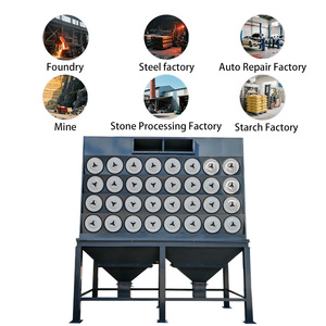 Công nghiệp Xung máy bay phản lực <span class=keywords><strong>Cartridge</strong></span> Bụi Collector hiệu quả hệ thống lọc cho xây dựng hội thảo làm sạch không khí - Product Image 3