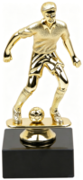 Trofeo de Fútbol Personalizado en Metal Chapado en Oro con Grabado UV, Premio para Portero de Fútbol con Base para Competiciones Deportivas