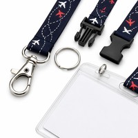 Cordon porte-badge et porte-clés Logo B777
