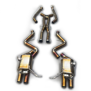 Sistema de escape cuádruple JTLD Titanium Catback apto para BMW E90 <span class=keywords><strong>E92</strong></span> E9X M3 - Product Image 3
