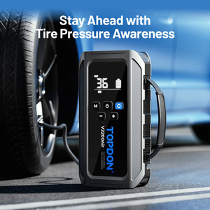 TOPDON V2200Air 2-in-1 2200 Car Battery Jump & Tire With Digital LCD Screen and Emergency Light TOPDON V2200Air Jump Starter Tir - Product Image 3