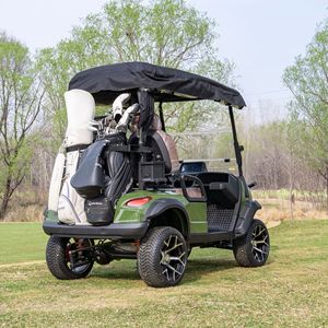 Voiture de golf électrique à 4 roues, haute garde au sol, durable, pour utilisation hors route - Product Image 4