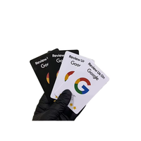 Soporte NFC Personalizado con Código QR para Redes Sociales, con Base de PVC, para Reseñas de Google