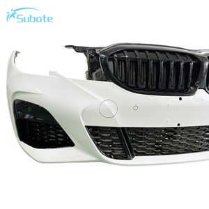 Convient pour <span class=keywords><strong>BMW</strong></span> Série 3 G20 330i M Sport Pare-chocs avant Complete Front Nose Cutting Component Grille Car Body Kit - Product Image 3