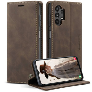 Nouvelle tendance : Étui portefeuille magnétique rétro pour téléphone portable <span class=keywords><strong>A43</strong></span> avec béquille, étanche et antichoc - Product Image 2