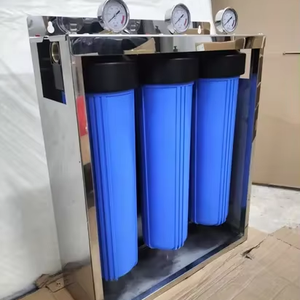 PP + CTO + UDF + UF + nhựa 3 giai đoạn 20 "Jumbo nước hộp mực Lọc nhà ở 20 inch lớn màu xanh Bộ lọc - Product Image 1