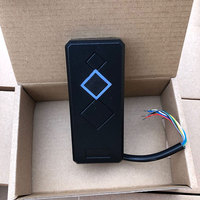 Lecteur de cartes intelligentes DC12V NFC ISO 14443A sans contact RFID Contrôle d'accès 13,56 MHz Wiegand 34 Matériau ABS Distance de lecture 0-3m