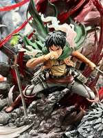 Escultura de Resina de Personajes Gigantes de Anime Japonés, para Colección y Decoración
