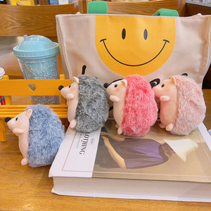 Adorable petite poupée hérisson en peluche, vente en gros, pendentif de sac, breloque de sac à dos, porte-clés - Product Image 4