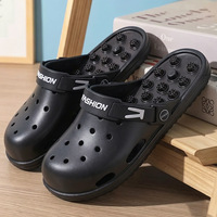 Magnetische Sommer-EVA-Schuhe mit Druckpunkt-Massageplatte, Fußpunkt-Stimulation, rutschfeste Paar-Hausschuhe, Sandalen für Herren