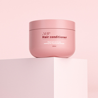 Pots à crème ronds en PET givrés de 200 ml et 300 ml avec couvercle large, personnalisables pour hydratant capillaire et beurre de karité