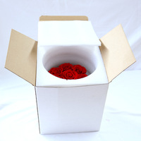 Boîte à fleurs Roses éternelles Roses conservées pour la Saint-Valentin avec le nouveau concept Rose éternelle éternelle