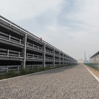 Structure en acier métallique robuste pour projet de stockage en entrepôt industriel