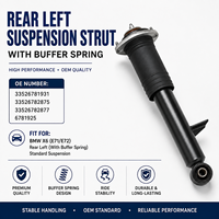 Conjunto de Amortiguador Premium, Pieza de Suspensión para BMW X6 E71 E72 Trasero OE 33526781931 33526782875 33526782877 6781925