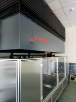 Machine d'essai de résistance à la flexion à quatre points pour verre photovoltaïque EN1288, testeur de durabilité à la charge à quatre points pour panneaux photovoltaïques
