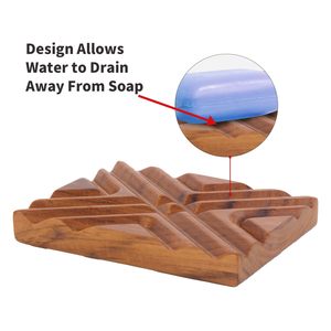 Jabonera <span class=keywords><strong>de</strong></span> teca para <span class=keywords><strong>ducha</strong></span>, jabonera <span class=keywords><strong>de</strong></span> barra para baño, cocina, <span class=keywords><strong>ducha</strong></span>, bañera, lavadero, fácil <span class=keywords><strong>de</strong></span> limpiar - Product Image 4