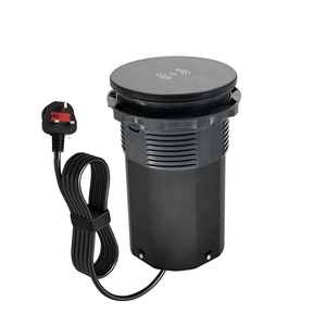 Caché dans la cuisine de table Table de travail Levage électrique Pop up <span class=keywords><strong>Prise</strong></span> de bureau avec charge sans fil - Product Image 3