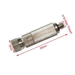 Buse en laiton haute pression pour humidificateur, atomisation, refroidissement, dépoussiérage, filtre à bande, brume, capacité 0,1-0,8 LPM, <span class=keywords><strong>prix</strong></span> direct usine - Product Image 6