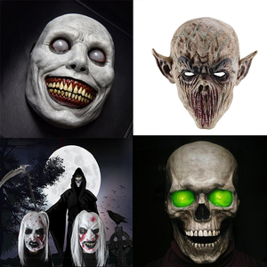<span class=keywords><strong>Masque</strong></span> nonne Valak en <span class=keywords><strong>Latex</strong></span>, objet de décoration de fête, vraie Touch, effrayant, pour Halloween - Product Image 3
