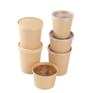 Disposable Custom Printed Food Grade Paper Popcorn Bucket, Greaseproof Leakproof <b>Takeaway</b> <b>Container</b> with Custom Logo - Product Image 3