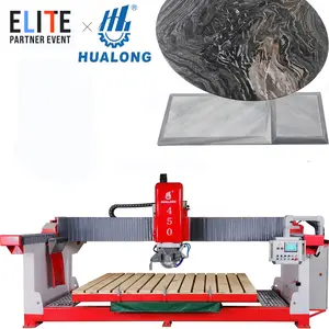 HLSQ-450 Chine 3 Axes Automatique Marbre Granit Quartz Découpeuse Mono Pont Scie Machine Fabricant