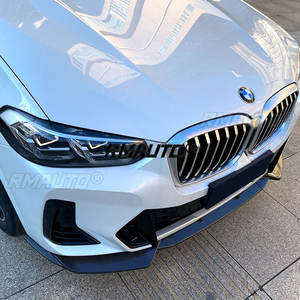 RMAUTO Carbon Fiber <b>Car</b> Front Bumper Lip Spoiler Splitter <b>Diffuser</b> Guard Body Kit <b>for</b> 2022+ BMW X3 G01 X4 G02 M-Pack Accessories - Product Image 4