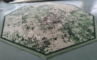 Handmade Wool Runner Mat Wear Resistant Durable Heavy Duty Commercial Hotel Corridor High Traffic Floor Decoration Rug