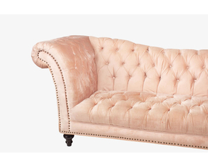 Wedding party Pink lounge set divano sedia divano divano divano di lusso con borchie nuovo divano a 3 posti per eventi interni ed esterni - Product Image 2