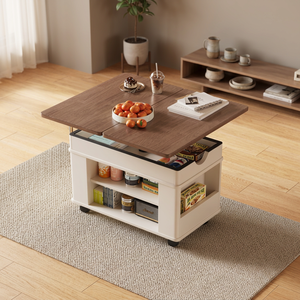 Modern Round Solid Wood <b>side</b> <b>Table</b>, Metal Frame <b>Side</b> <b>Table</b>, Small Accent Drink <b>Table</b> for Living Room Bedroom Small Space - Product Image 1