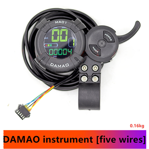 Contrôleur de scooter électrique 72V 50A 12 fils à double moteur avec écran LCD <span class=keywords><strong>DAMAO</strong></span>, accélérateur et instrumentation – Pièces de scooter - Product Image 6