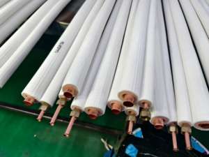 3/8-5/8 HVAC Lineset Twin Isolé Cuivre Tuyau Paire Bobines Isolation Cuivre Tube Tuyauterie Ligne Ensemble pour <span class=keywords><strong>Climatiseur</strong></span> Split - Product Image 2