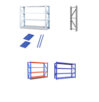 Étagère à fils d'acier à 4 niveaux et rayonnage à navette BZr, capacité de charge de 200 kg, résistant aux intempéries, antirouille, durable, pour stockage en entrepôt