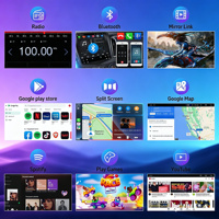 Autoradio Android 15 à démarrage rapide pour Jeep Compass Chrysler PT Cruiser Dodge RAM 1500 2500, écran 6,2 pouces, 4G CarPlay MP5 intégré