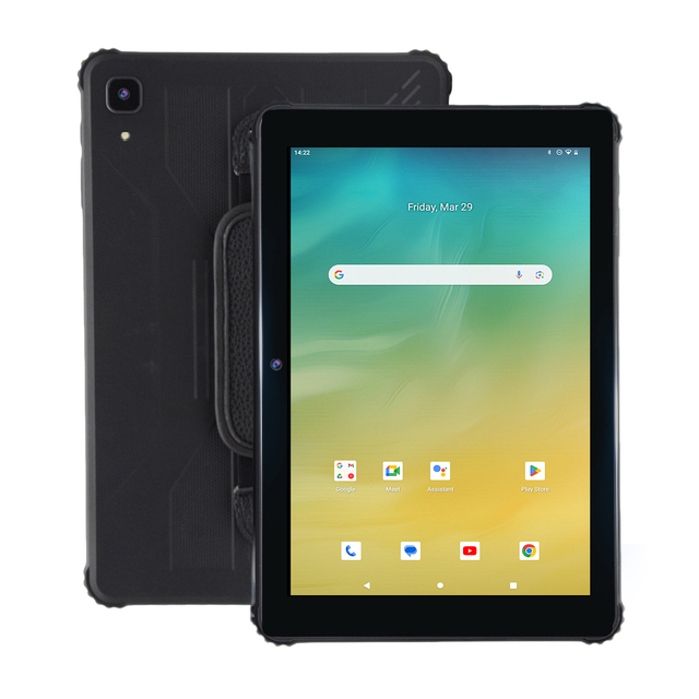10.1" Rugged IP67 Waterproof MTK Android 12 Tablet 6+128 for Mining Dustproof 1000 Nits Brightness Harsh Industrial Environments