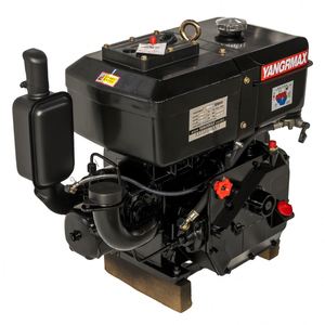 Moteur diesel Yanmar ZR192 à démarrage manuel, 11 CV, 1,0 L, 4 temps, refroidi par eau, avec moteur pour équipement agricole, petites machines - Product Image 3