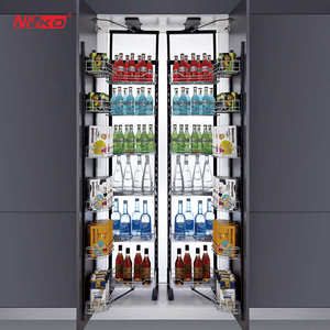 Stainless steel cabinet hardware <strong>kitchen</strong> <strong>storage</strong> basket tall <strong>unit</strong> - Product Image 1